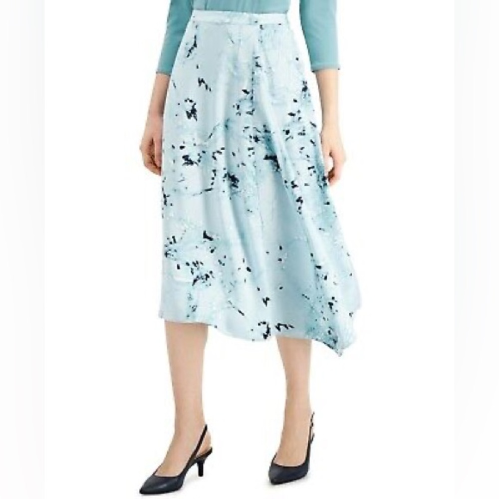Sold💕028 Alfani Asymmetrical Floral Skirt 16 NWT